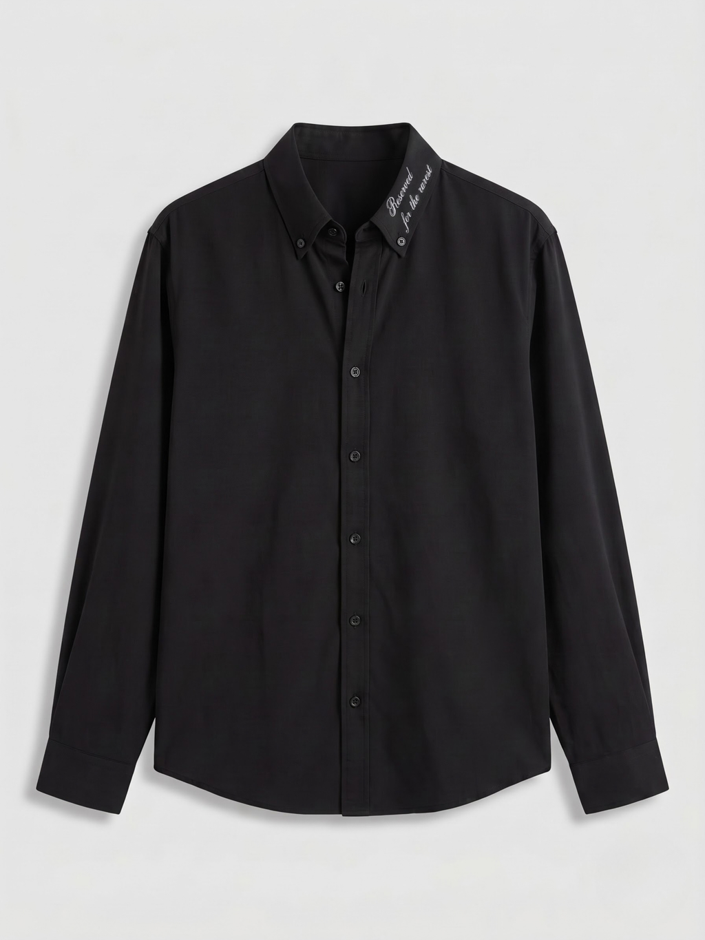 The Black Oxford Shirt