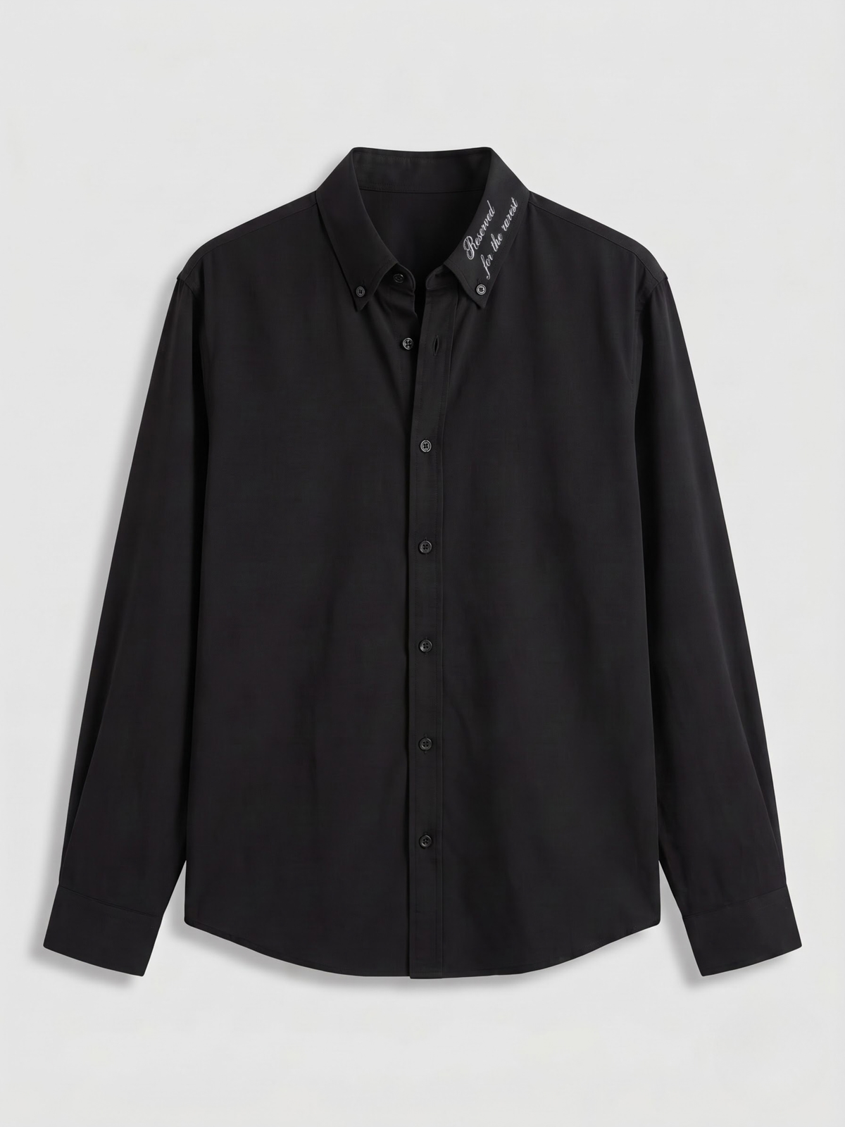 The Black Oxford Shirt