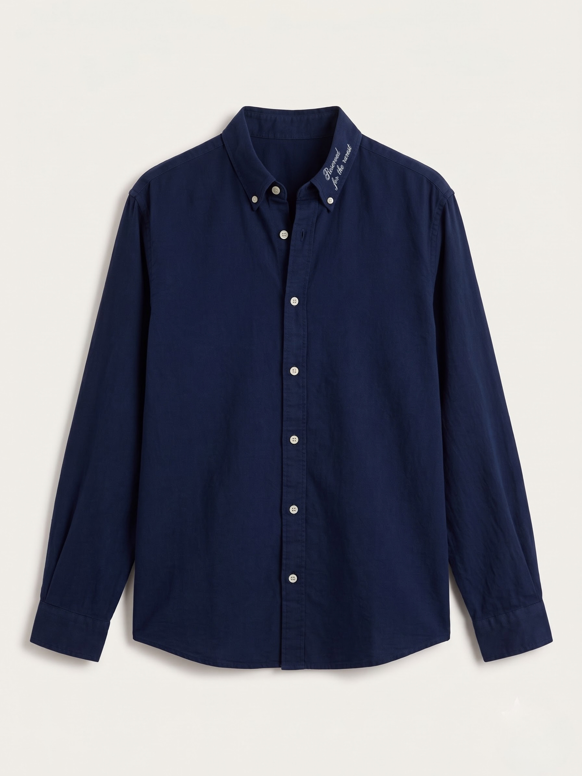 The Navy Oxford Shirt