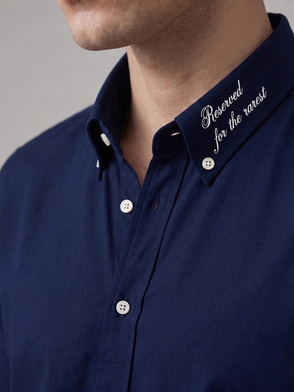 The Navy Oxford Shirt