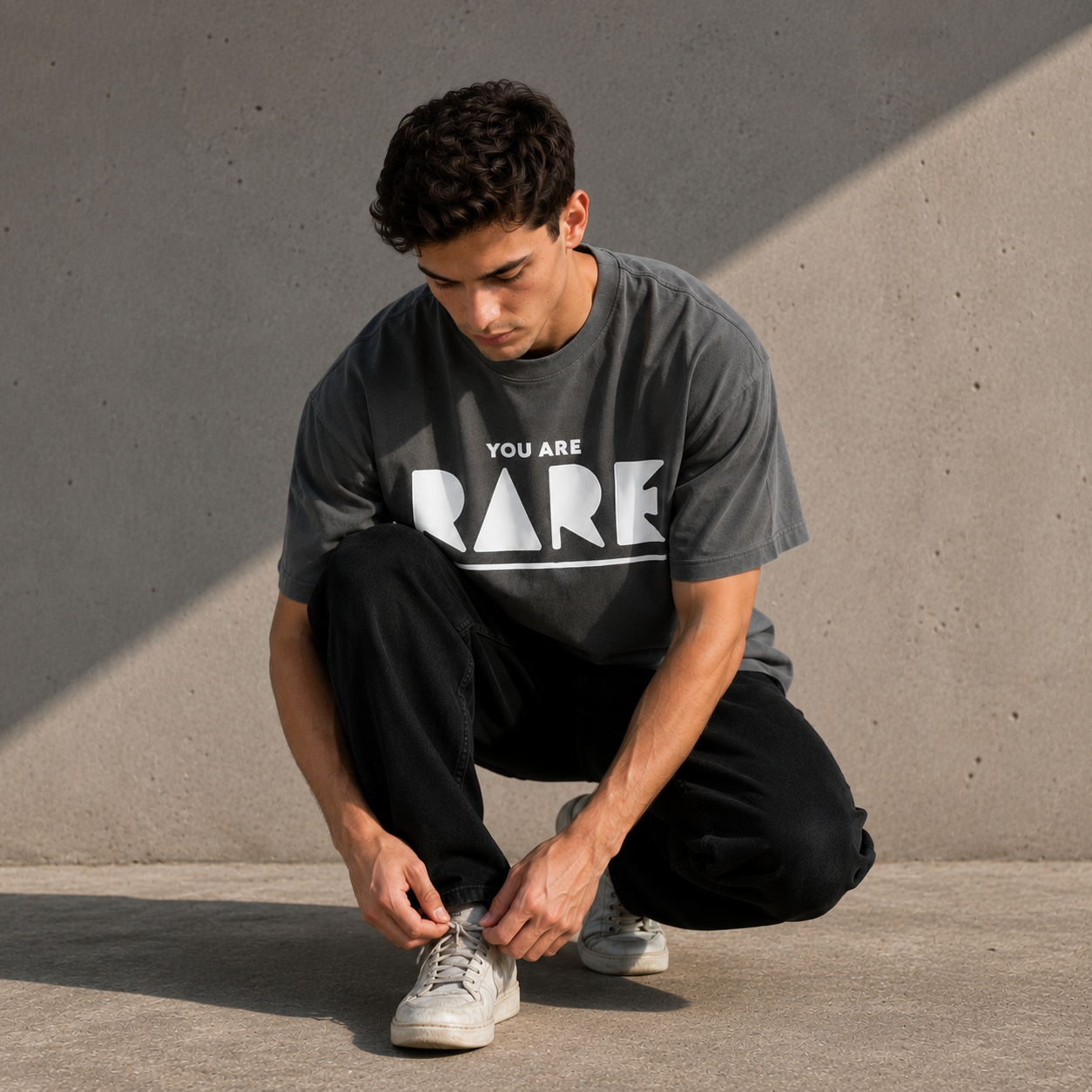 (Unisex) The Silent Tee | 240 GSM Oversized T-Shirt
