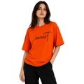 (Unisex) The Orange Oversized T-Shirt | 240 GSM