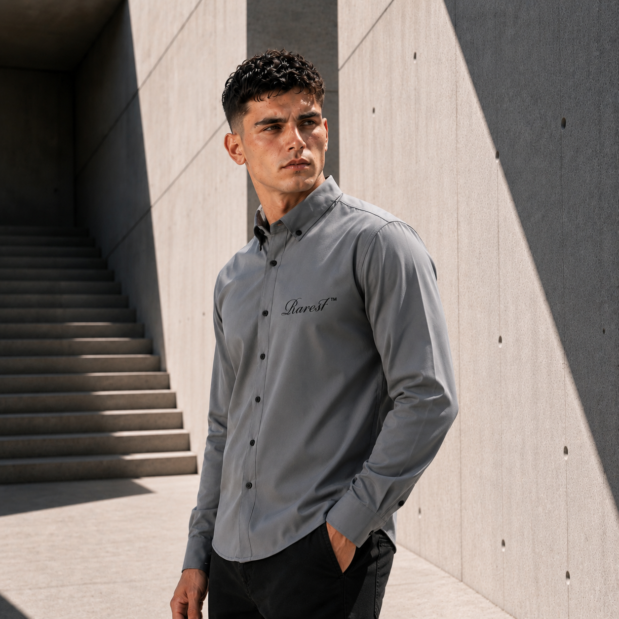 The Signature Oxford Shirt (Grey)