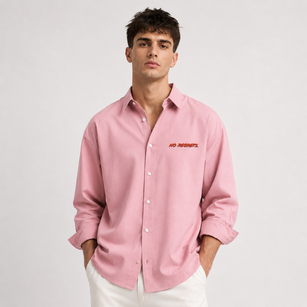 RAREST Founder's Collection — Pink Oversized Shirt