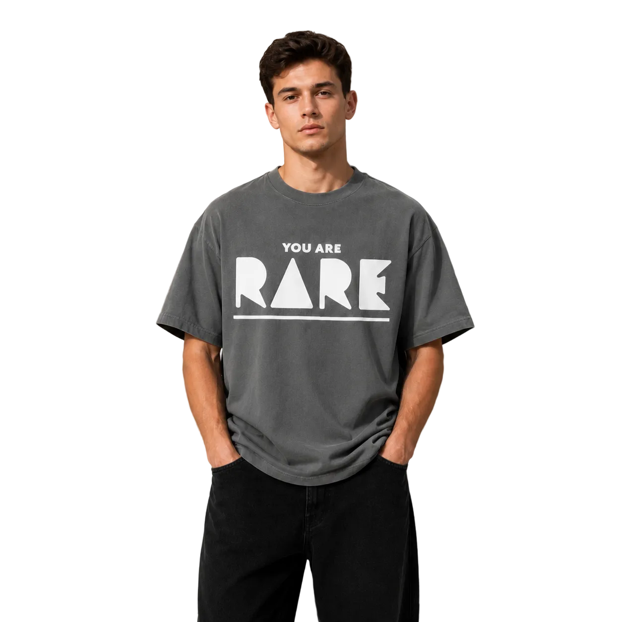 (Unisex) The Silent Tee | 240 GSM Oversized T-Shirt