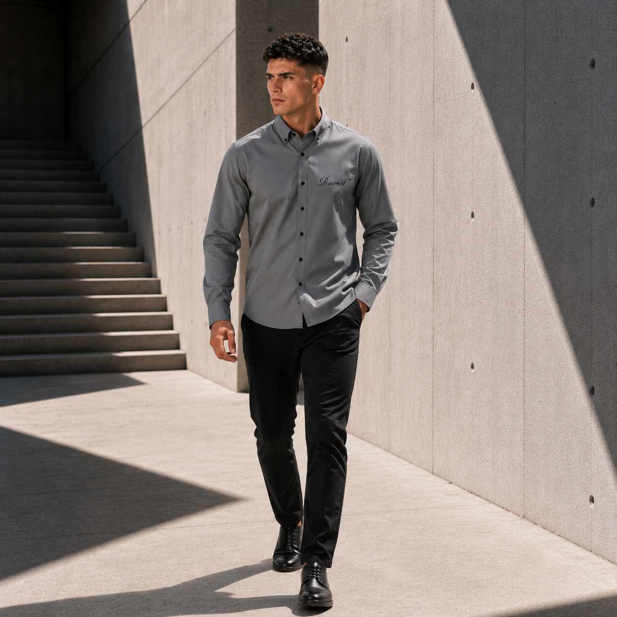The Signature Oxford Shirt (Grey)