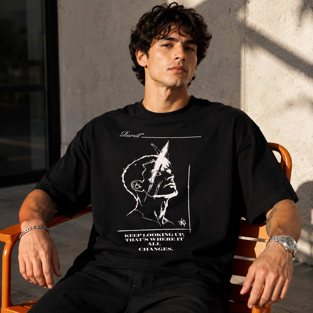 (Unisex) The Statement Oversized Tee | 240 GSM Oversized T-Shirt