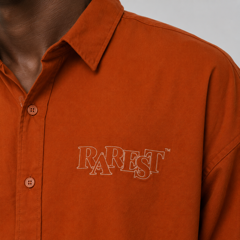 RAREST Founder's Collection — Orange Oversized Shirt