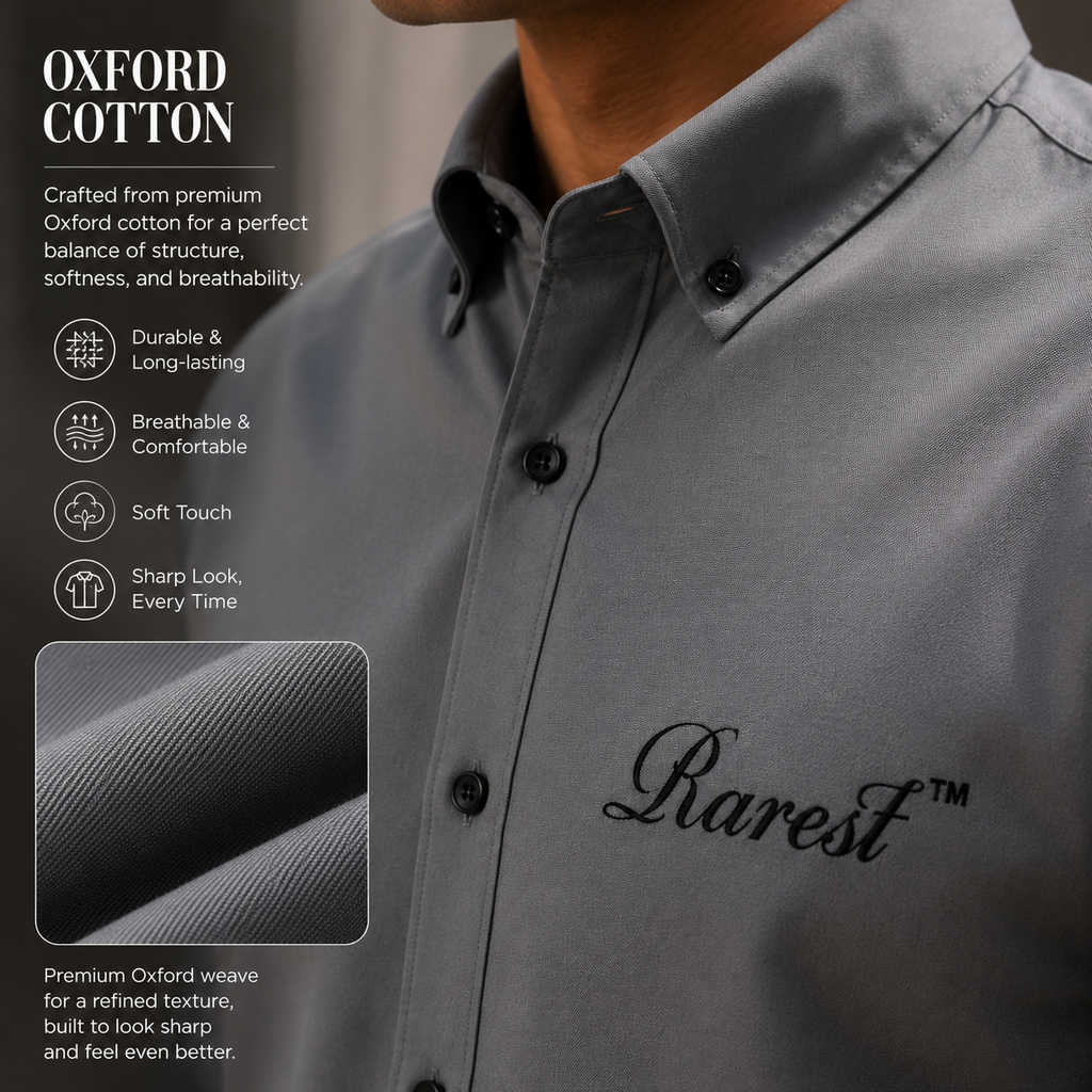 The Signature Oxford Shirt (Grey)